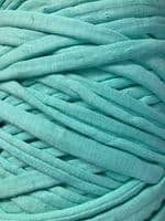 Medium T-Shirt Recycled Jersey Knitting Crochet Rug Yarn Mint